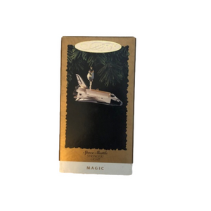 1995 HALLMARK SPACE SHUTTLE MAGIC ORNAMENT